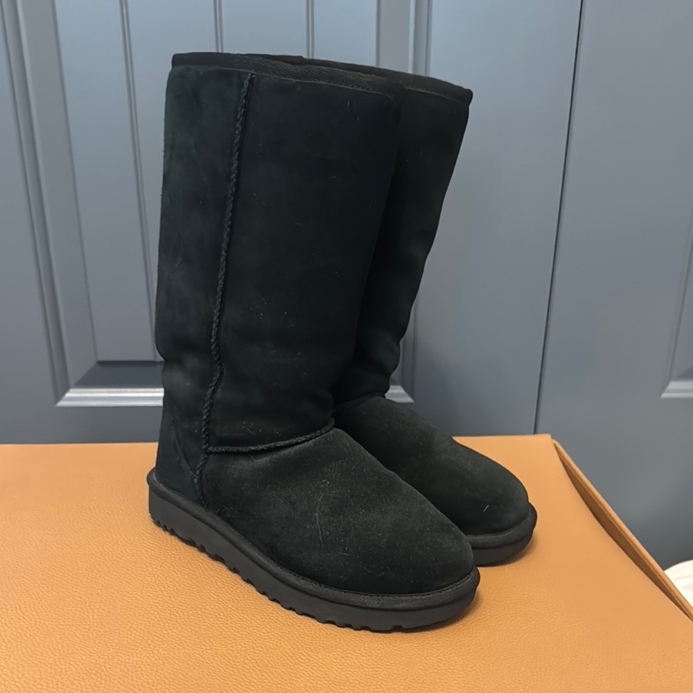 Ugg Black Suede Boots
